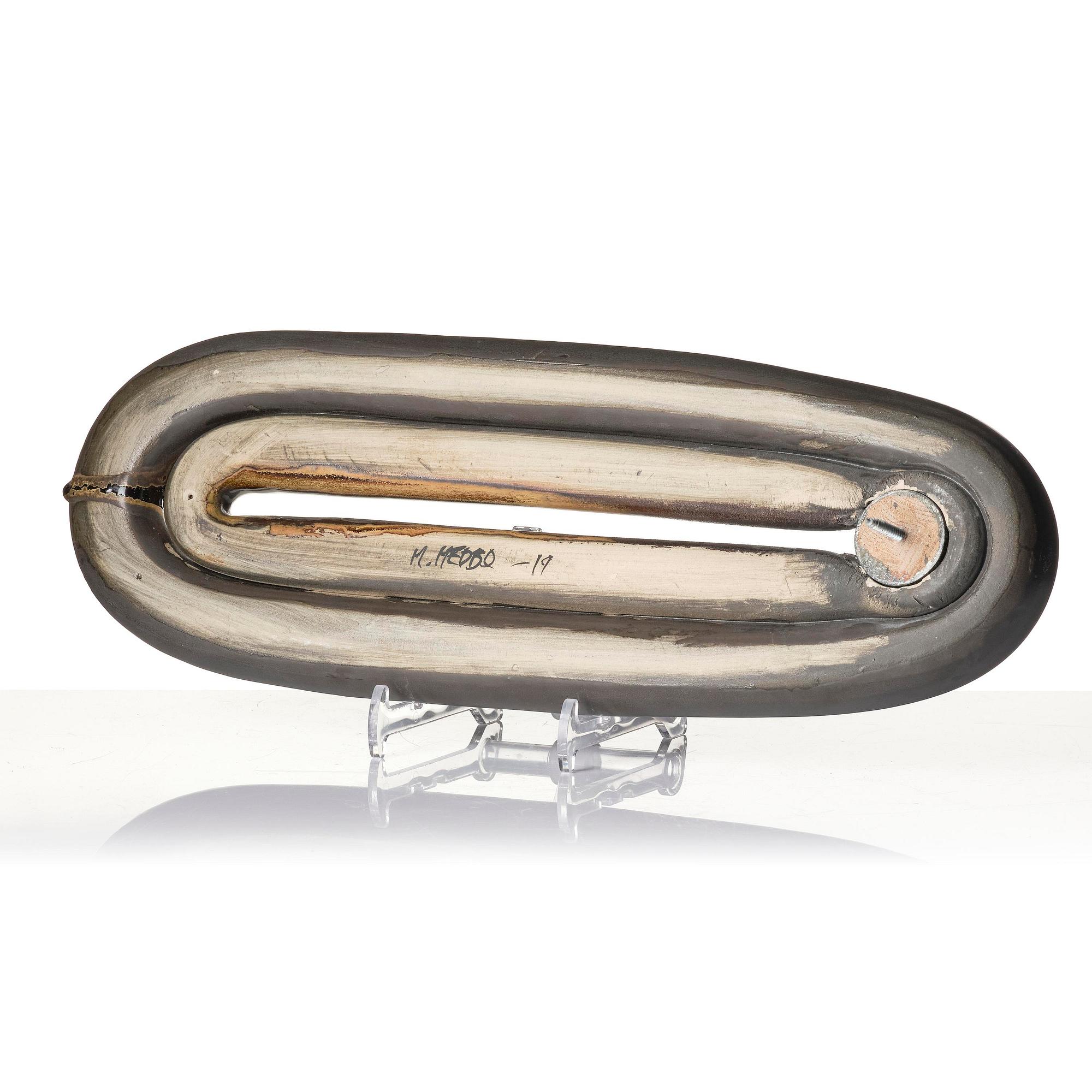 Mårten Medbo, väggskulptur, "Morfologi", stengods, egen ateljé, 2019.