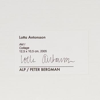 Lotta Antonsson, "Akt I".