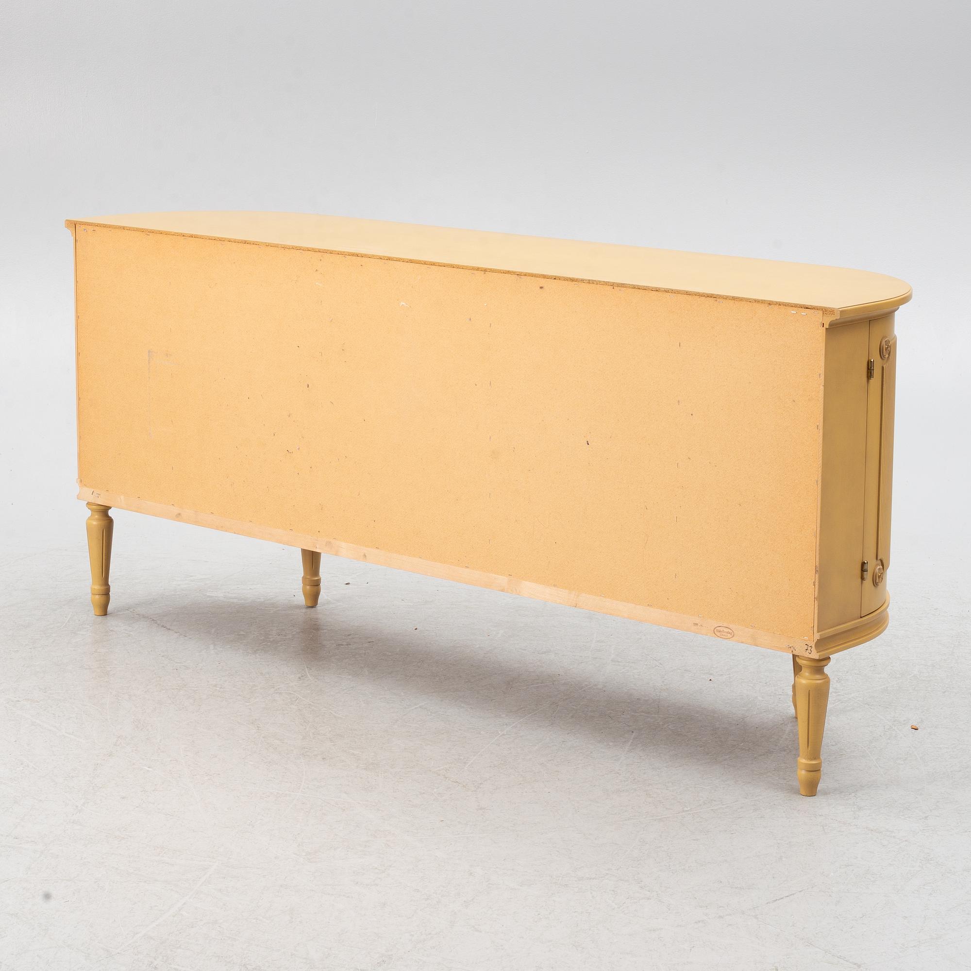 Sideboard, Gustavian style, second half of the 20th century.