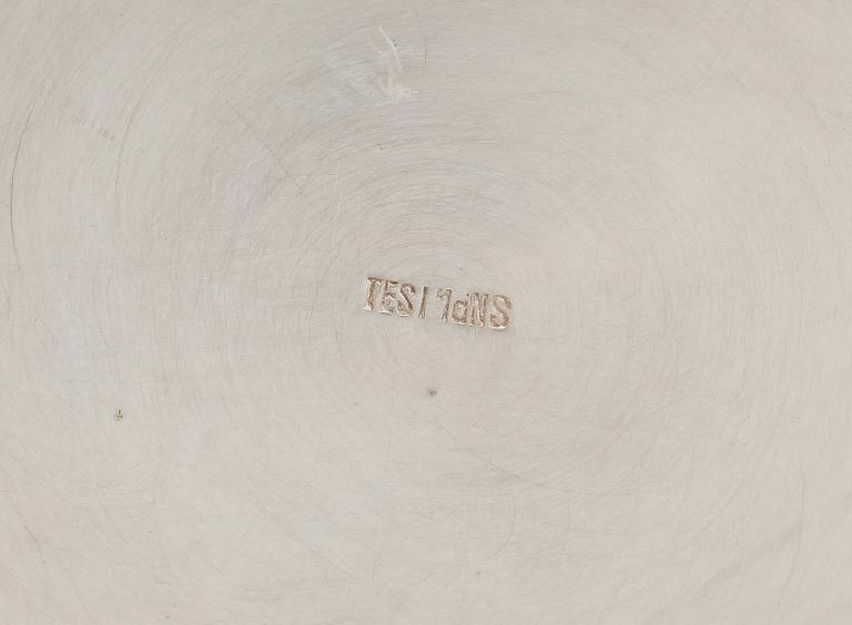 COCKTAIL SHAKER, nysilver, Tesi, 1940/50-tal.