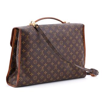 LOUIS VUITTON, a monogram canvas briefcase with shoulderstrap, "Bel Air".