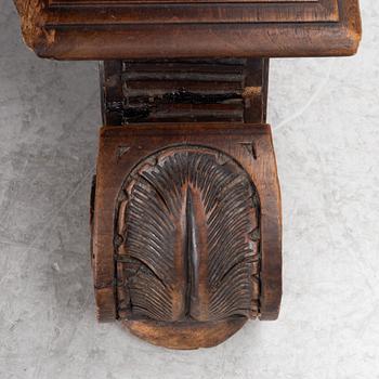 Library table, late 19th century.