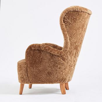 Otto Schulz, a Swedish Modern armchair, Boet, Gothenburg 1940s.