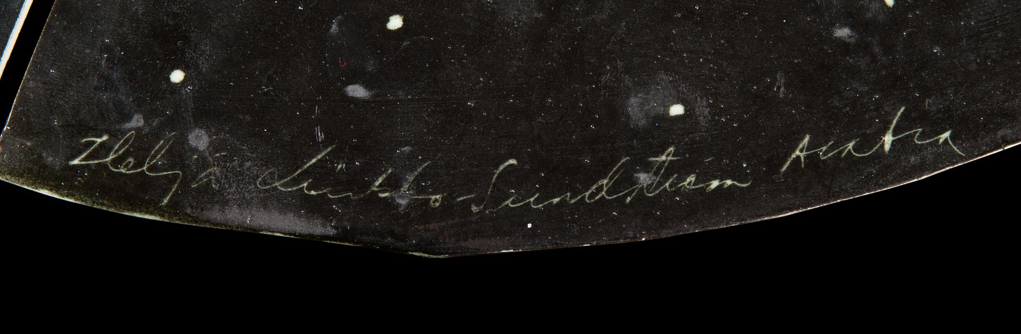 Heljä Liukko-Sundström, reliefi, keramiikkaa, uniikki, signeerattu Heljä Liukko-Sundström, Arabia.