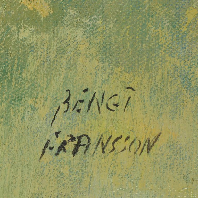 BENGT FRANSSON, olja på duk, sign.