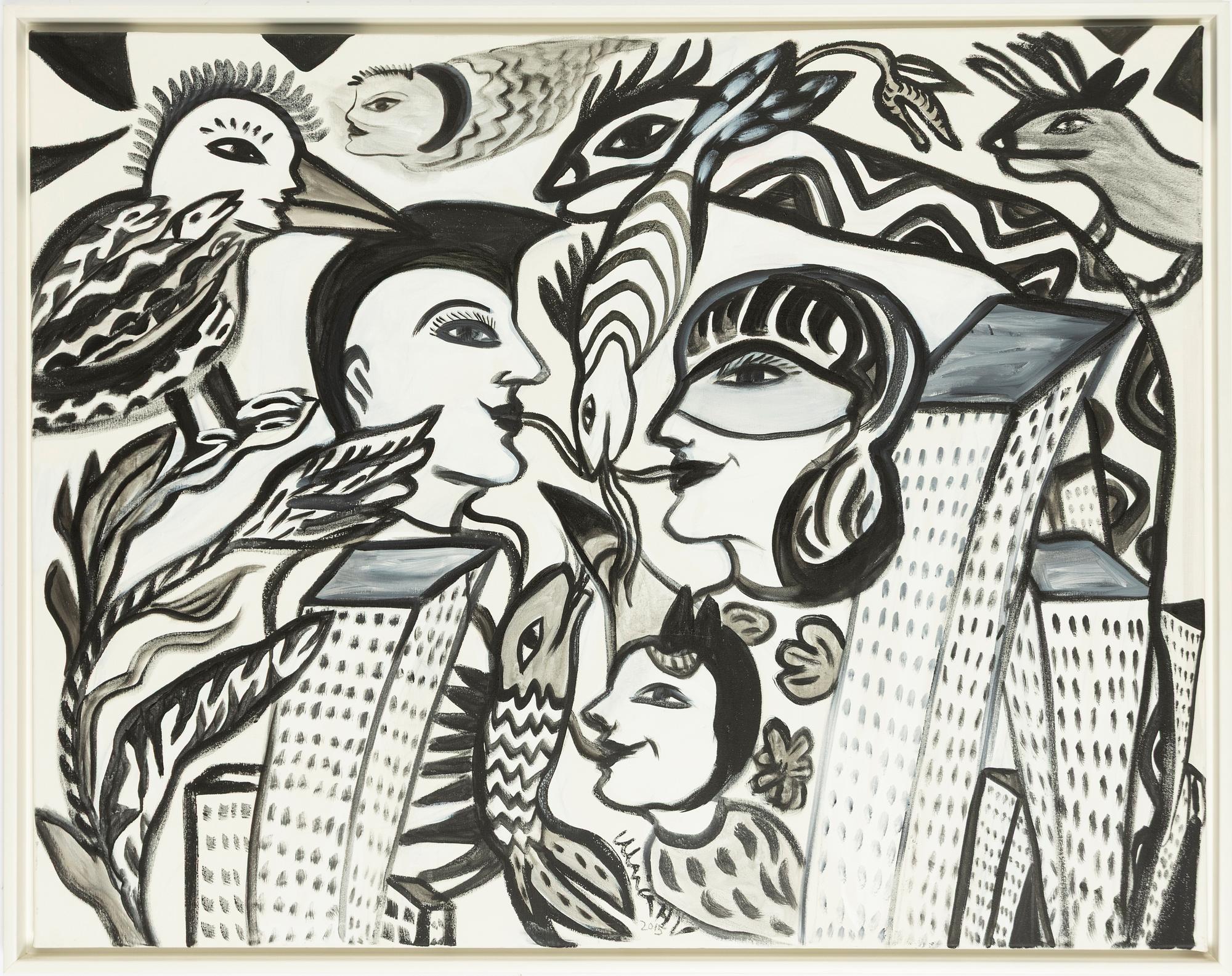 Ulrica Hydman-Vallien, figurkomposition.