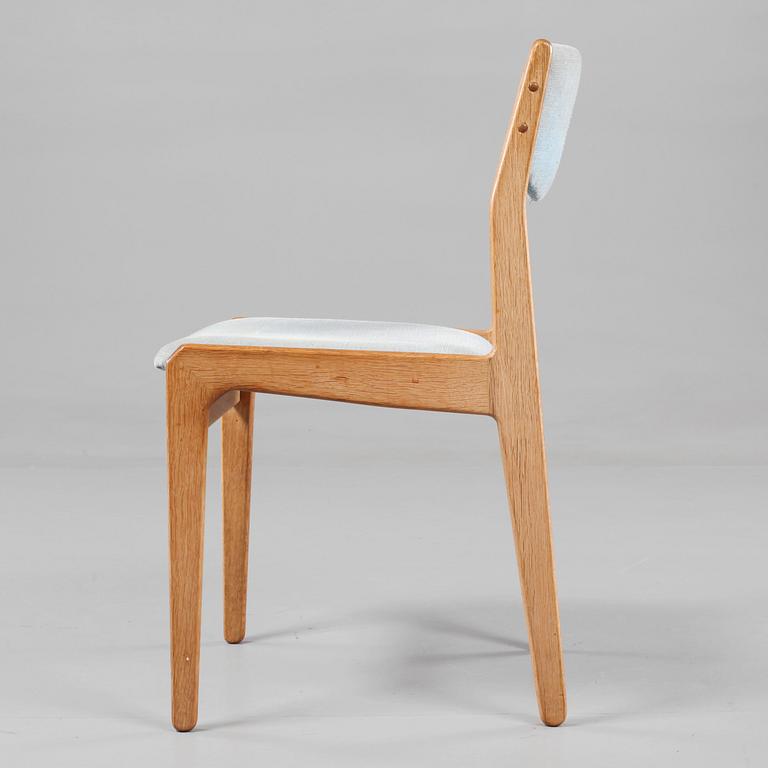 STOLAR, 8 st, "Nr. 104", Harbo Sølvsten och Palle Pedersen för J. C. A. Jensen, Aarhus, Danmark, omkring 1960.