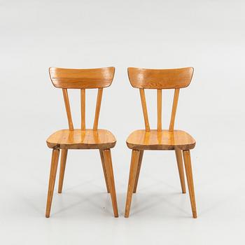 Göran Malmvall, Stolar, 8 st, Svensk Fur, 1900-talets mitt.
