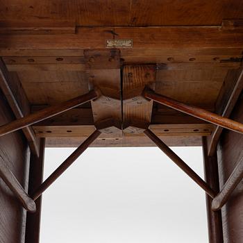 Bendt Winge, a drop-leaf table, Kleppes Møbelfabrik, Norway, 1960's.