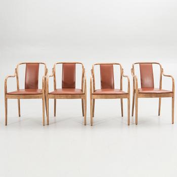Jack Ränge, armchairs, 4 pcs, Gemla, in the style of Kaiser Vintage.