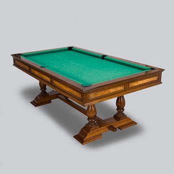 Billiard table/dining table, late 20th century.