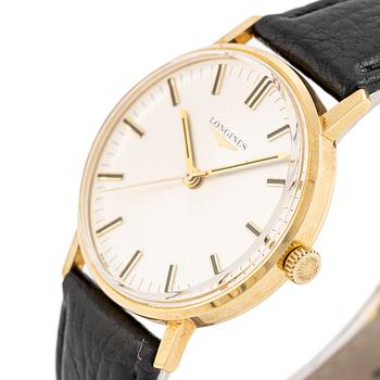 Longines, wristwatch, 34 mm.