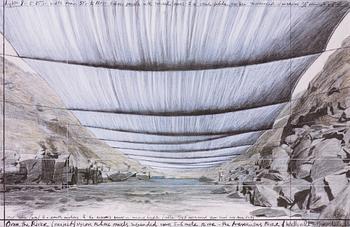 Christo & Jeanne-Claude, "Over The River, Project for Colorado".
