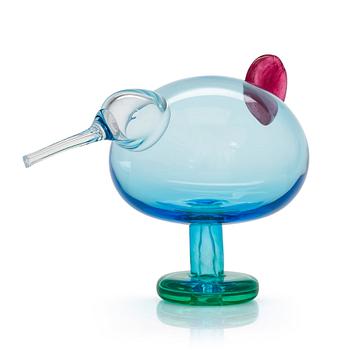 Oiva Toikka, A glass bird, signed O. Toikka IITTALA SCOPE 20 V 2020 340/2020.