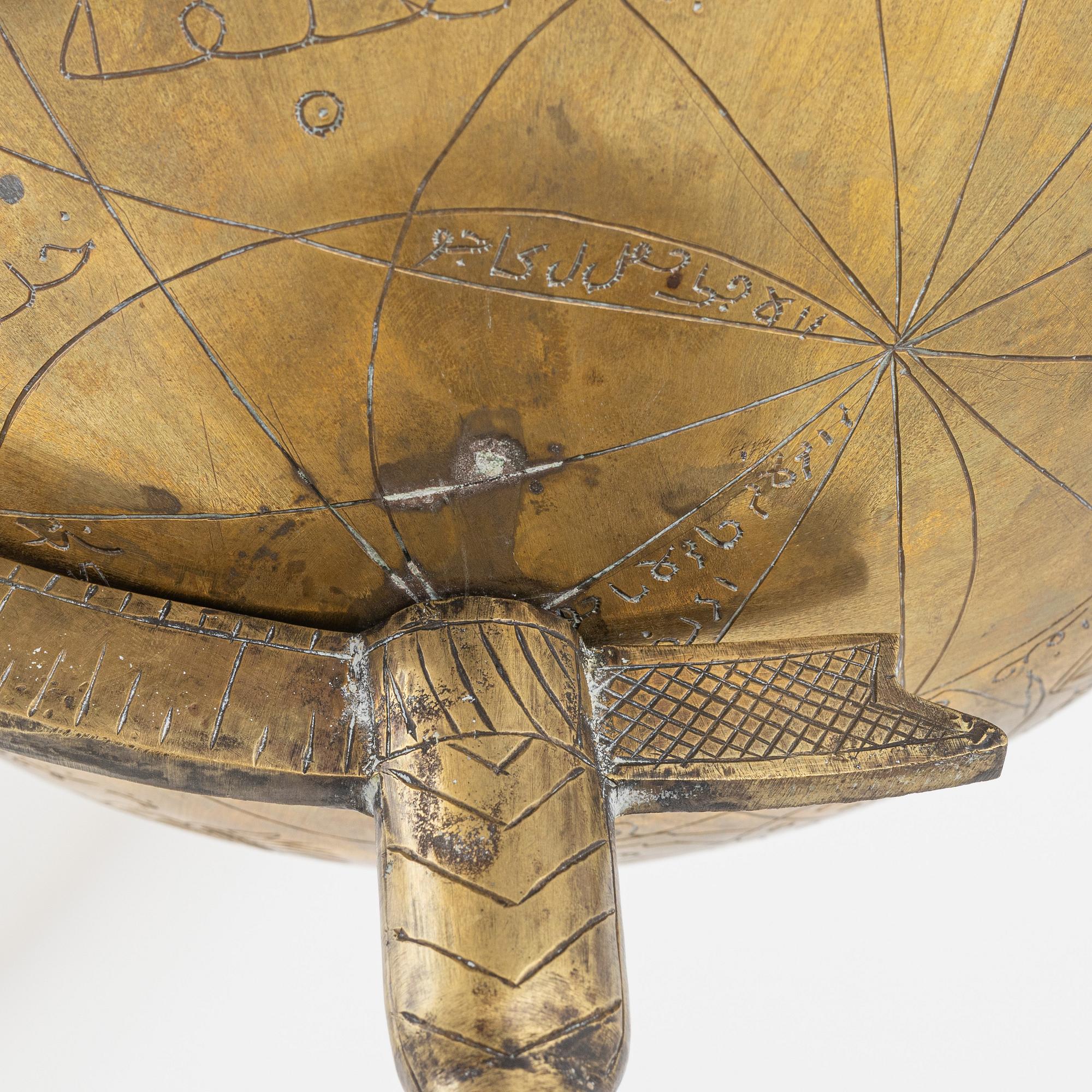 A celestial globe, second half of the 20th Century.
