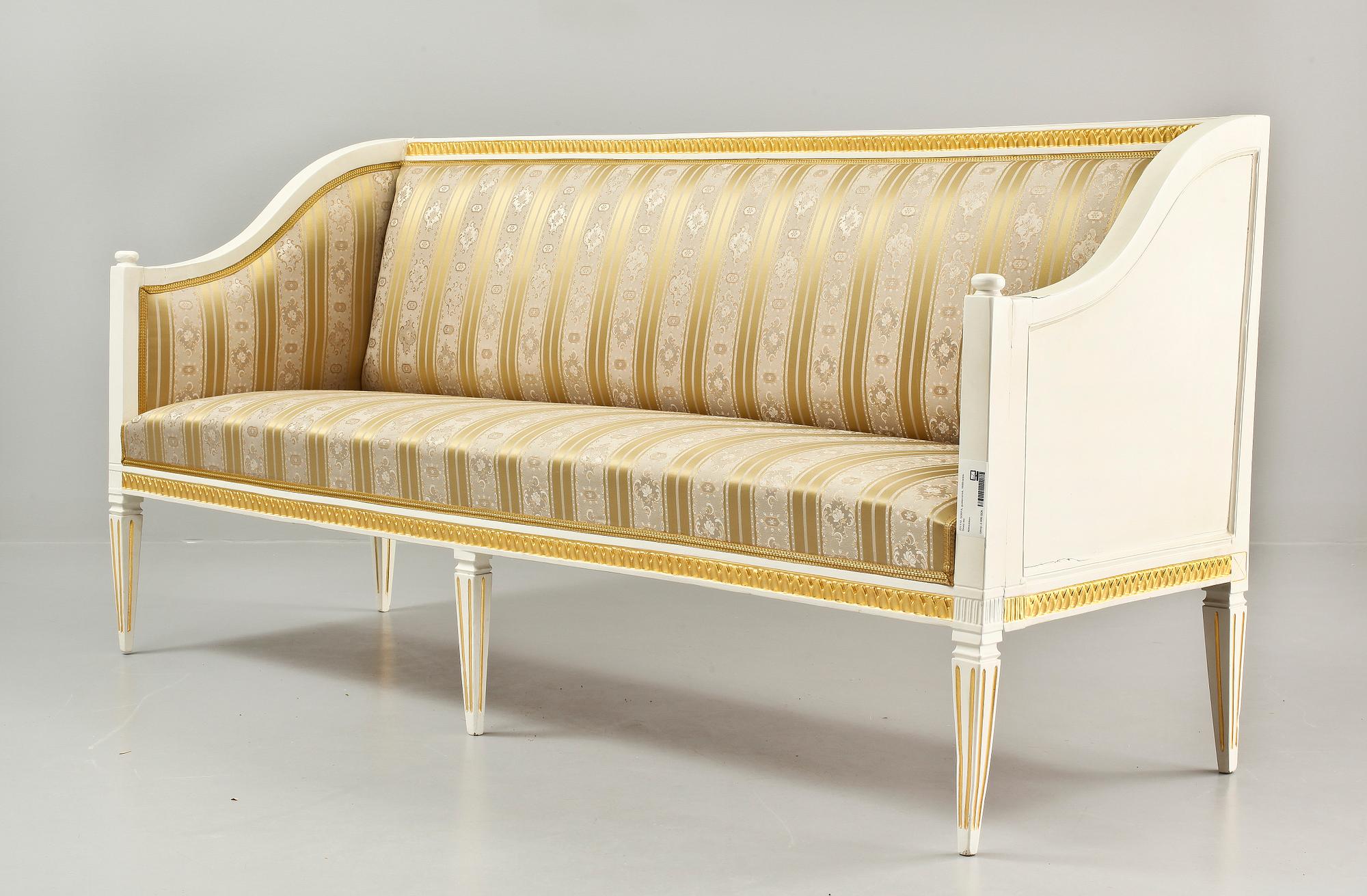 SOFFA, gustaviansk, 1800-talets första del.