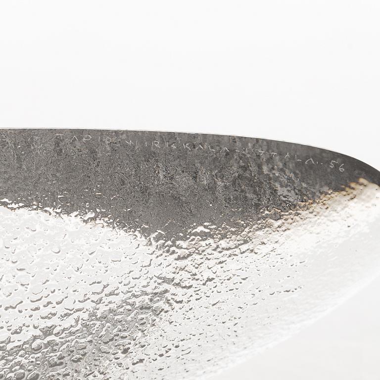 Tapio Wirkkala, lasiveistos, 3587, signeerattu Tapio Wirkkala Iittala -56.