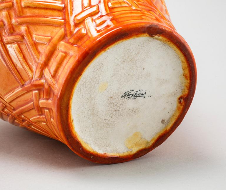 An earthenware vase from Rörstrand, early 20th century.