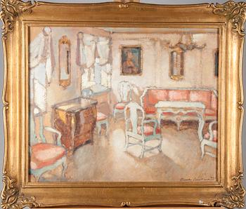 ANNA SNELLMAN, olja på skiva, signerad och daterad 1924.