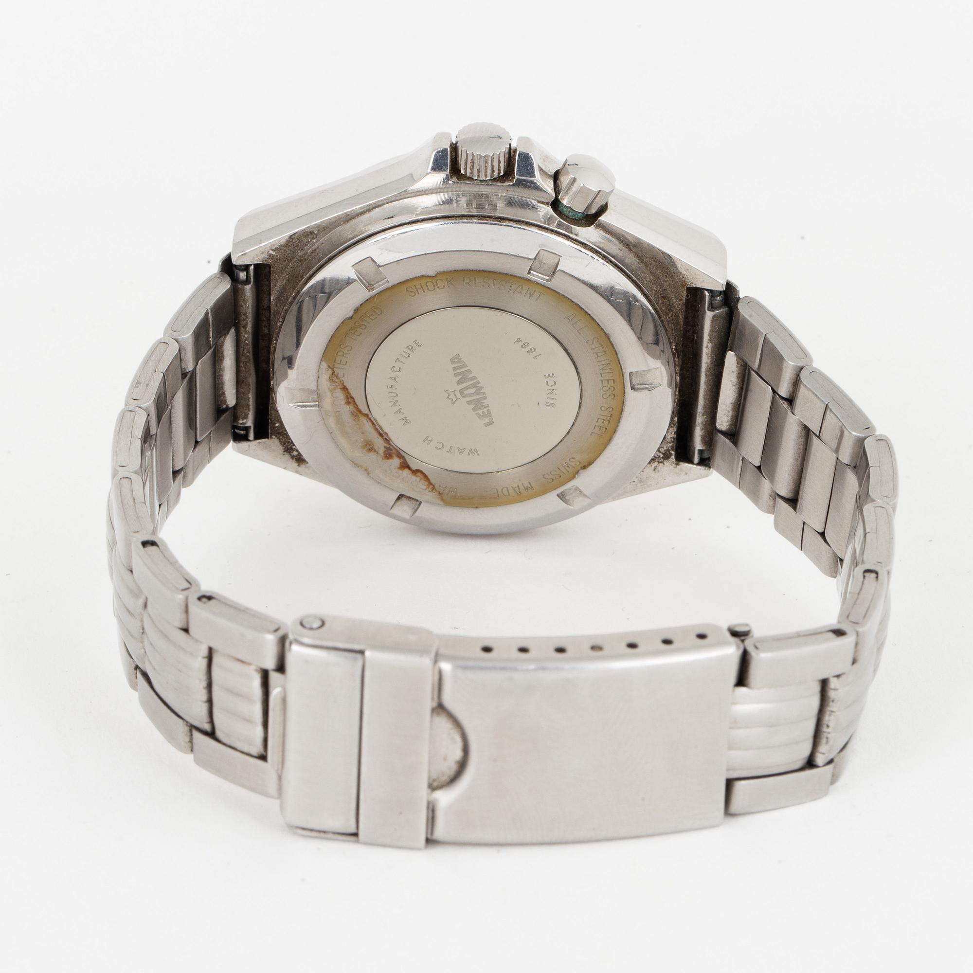 LEMANIA, Regatta, wristwatch, 40 mm.