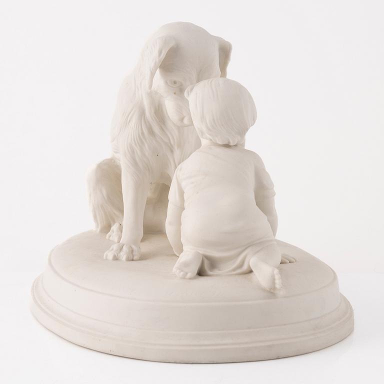 A group of three figurines, Gustafsberg, early 20th Century.