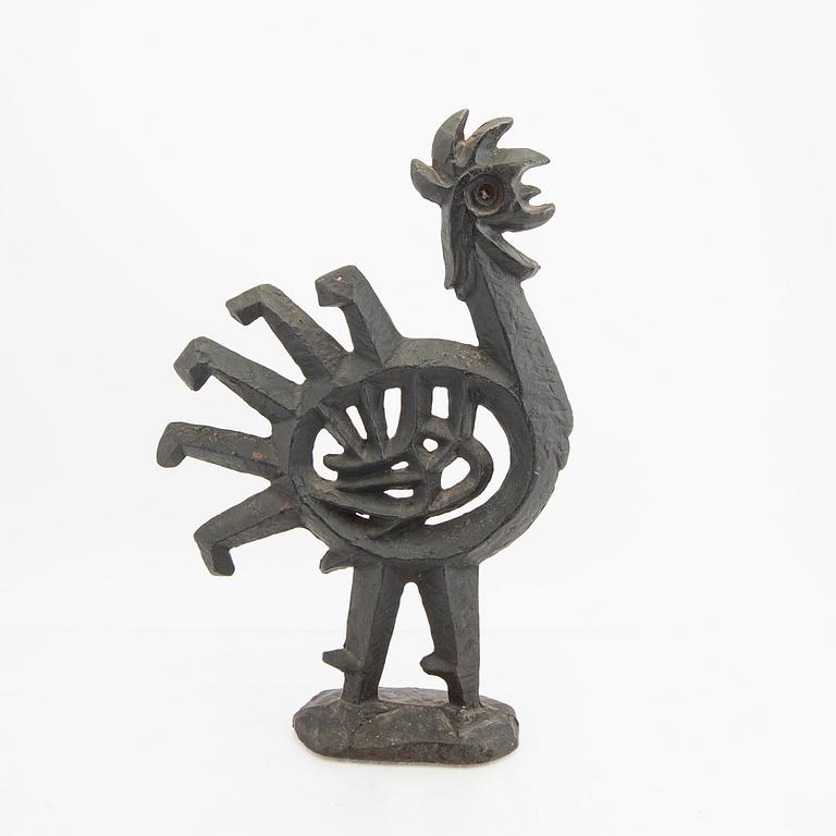 Olle Hermansson, skulptur signerad Husqvarna.