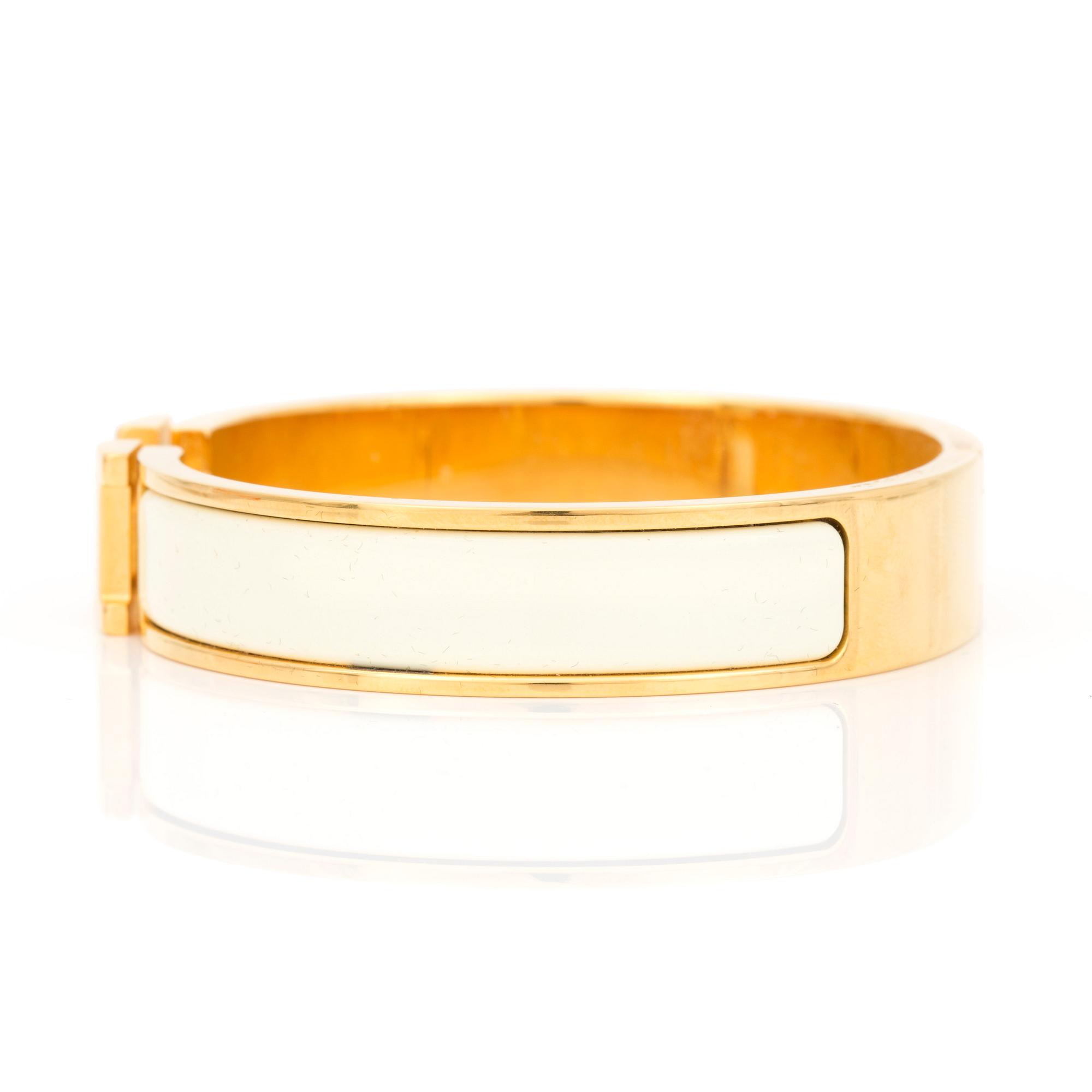 ARMBAND, "Clic H", Hermès.