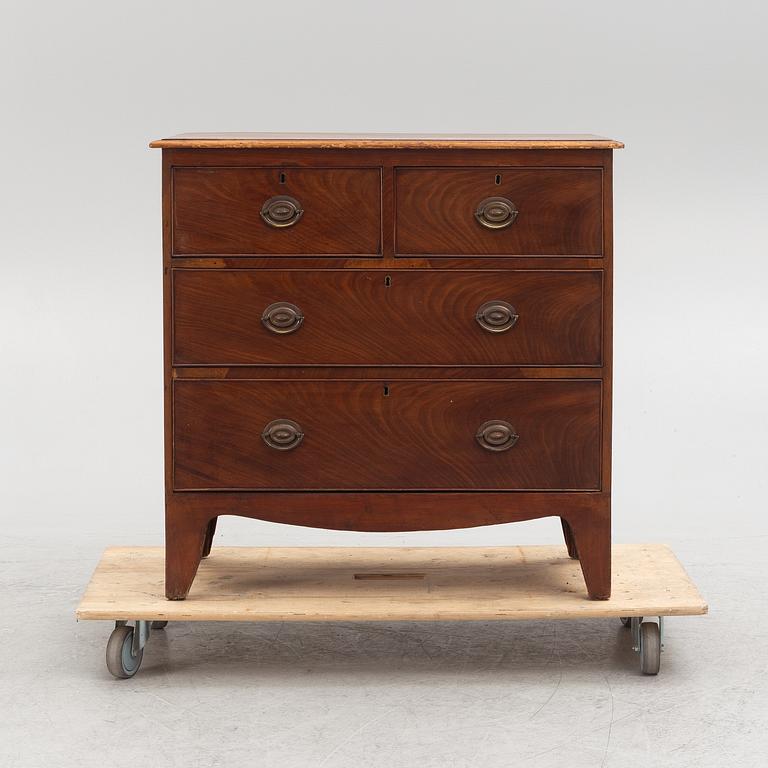 A chest of drawers, England, late 19th Century.