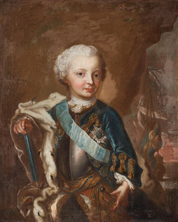 Jakob Björck, Karl XIII som barn.