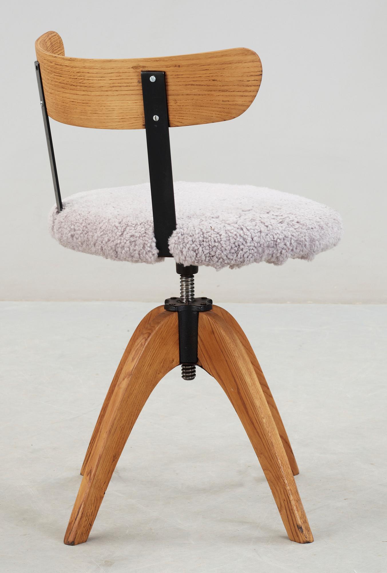 SKRIVBORDSSTOL, industri, 1930-40-tal.