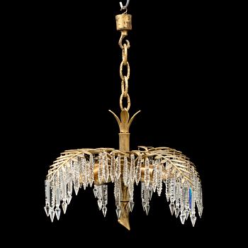 An early 20th Century ceiling lamp.