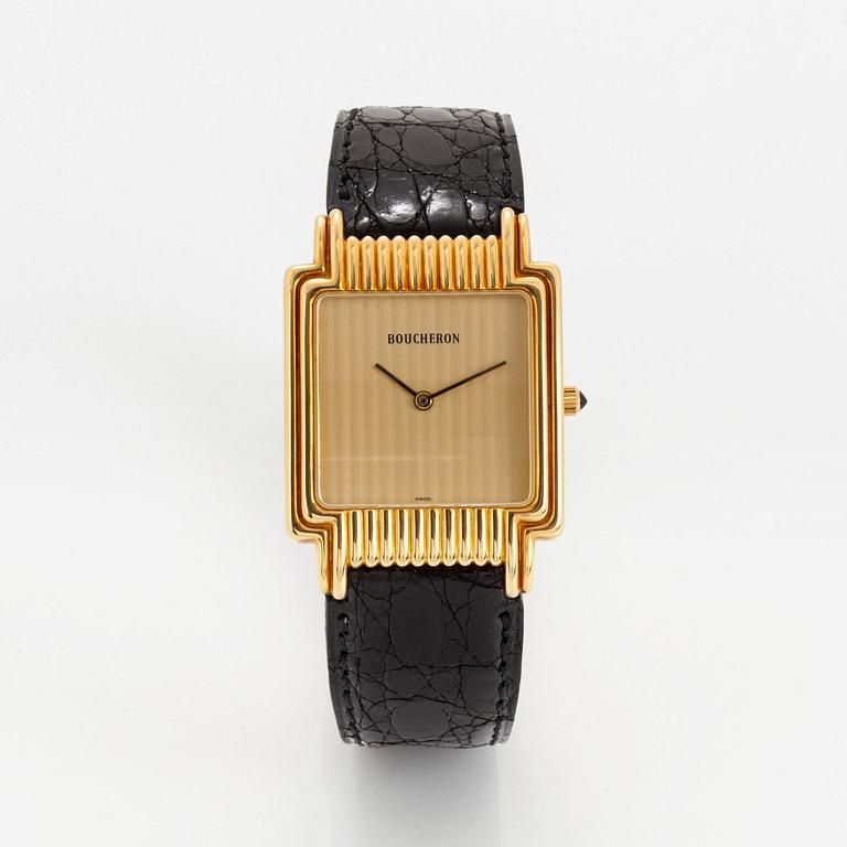 Boucheron, wristwatch, 27 x 36 mm.