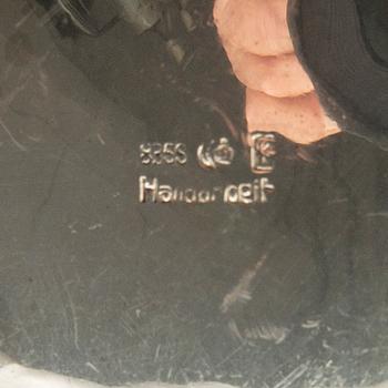 Kaffeservis, 3 dlr silver svenska importstämplar rokoko-stil 1900-talets mitt.