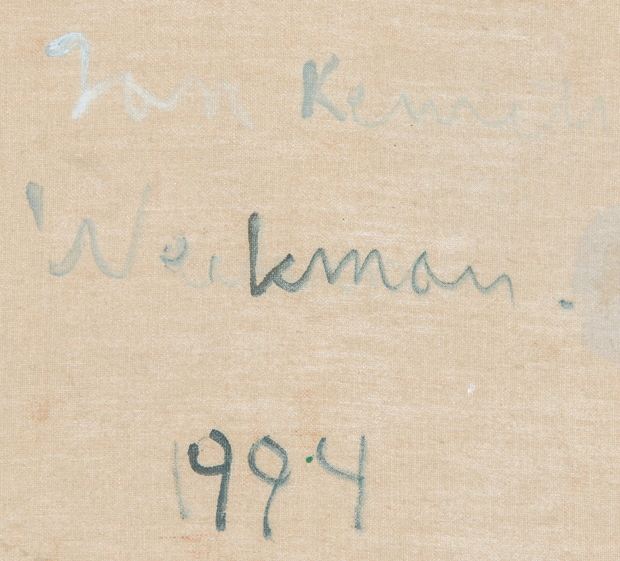 Jan Kenneth Weckman, Untitled.