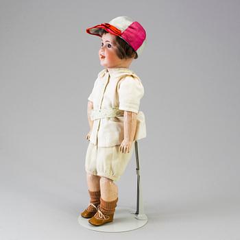 A bisque headed doll 236 by S.F.B.J Paris, Frankce, 1910s.