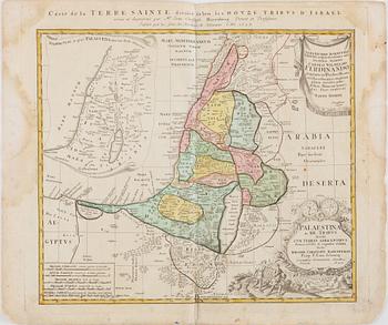 JOHAN BAPTISTA HOMANN(HIS HEIRS), a lot of five maps, second half of the 18th century.