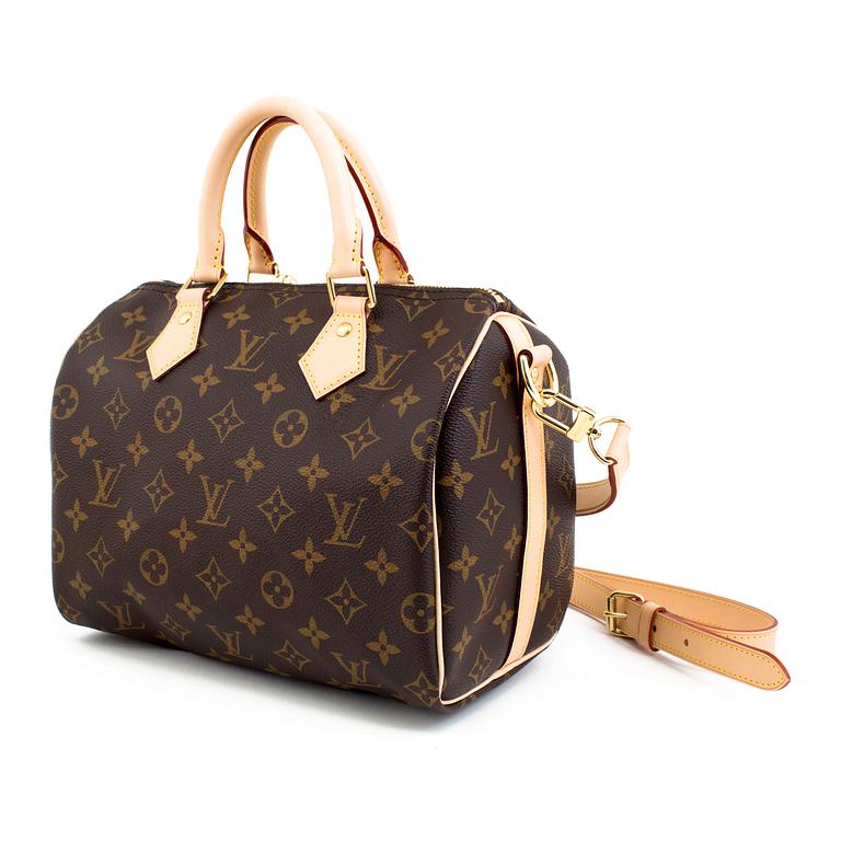 A "Speedy Bandouliere 25" by Louis Vuitton 2016.