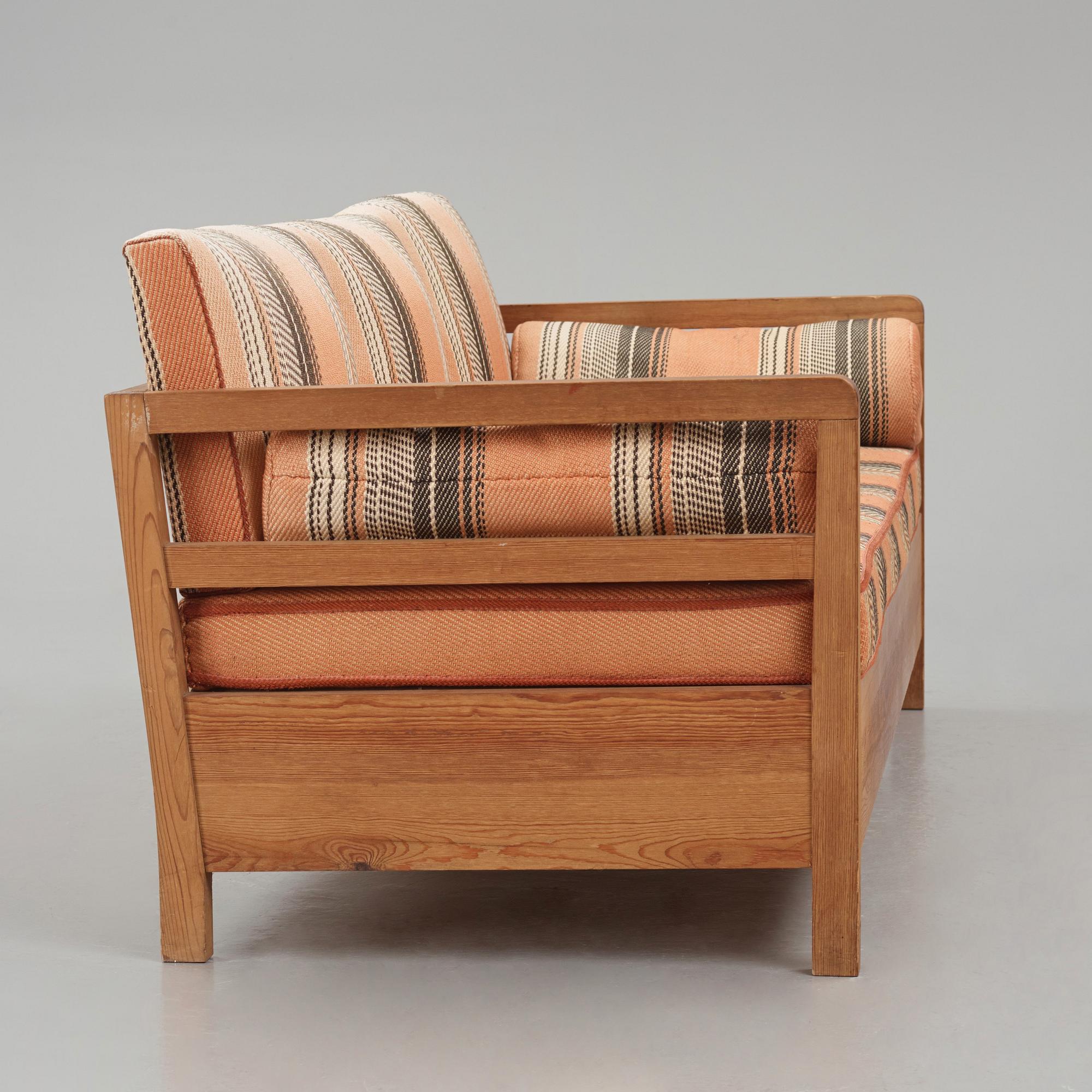 Axel Einar Hjorth, soffa, "Sport", Nordiska Kompaniet, 1930-tal.