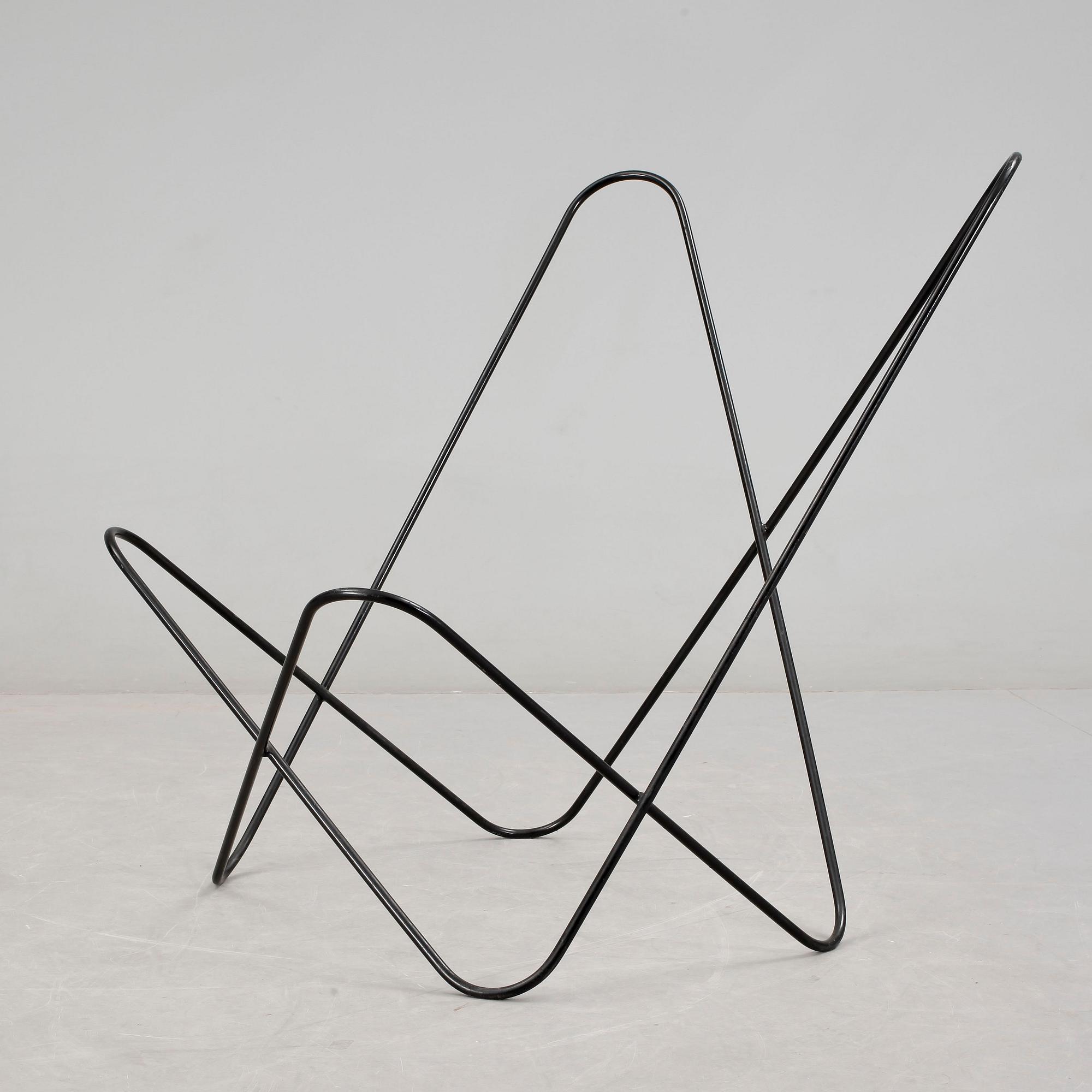 FLADDERMUSFÅTÖLJ, "Butterfly Chair". 1900-talets mitt.