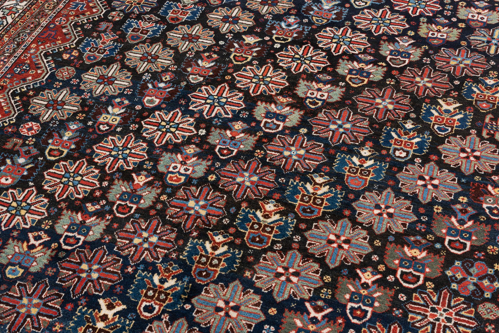 An antique south west Persian carpet, c. 332 x 2390 cm.