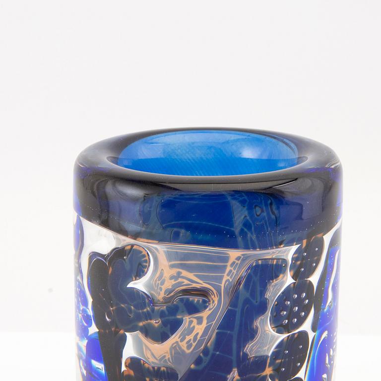 Edvin Öhrström, "Gondoljären" Ariel vase, signed and dated -87.