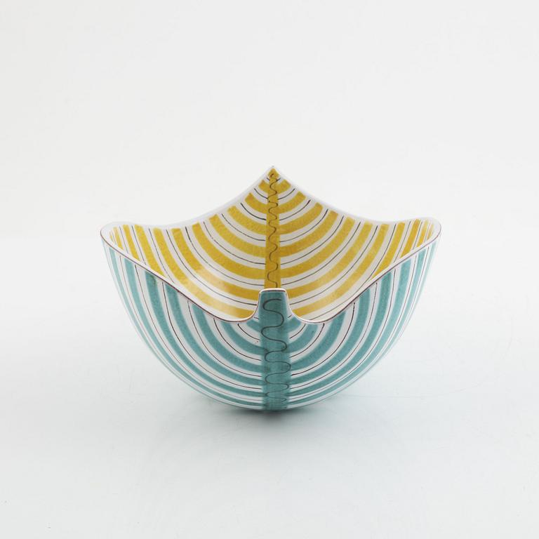 Stig Lindberg, bowl, faience, Gustavsberg Studio.