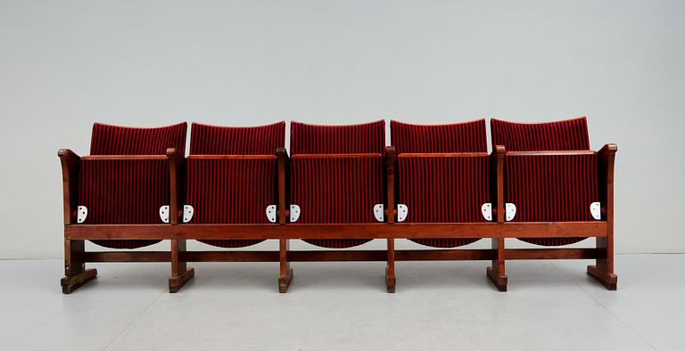 BIOGRAFBÄNK, 1950-tal.