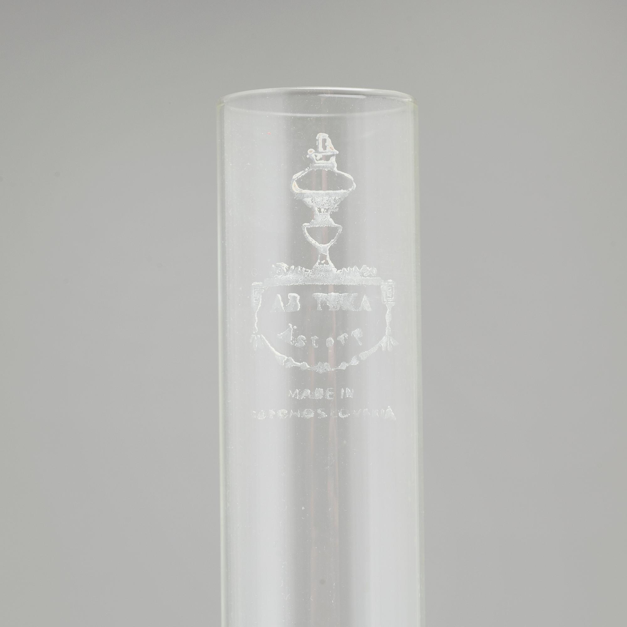 A paraffin lamp by Arvid Böhlmark in Stockholm, made around year 1900.