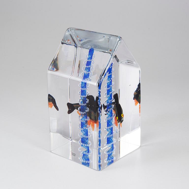 KJELL ENGMAN, glasskulptur, Kosta Boda, signerad nr 7/20.