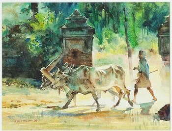 Kyaw Thaung, 'Oxes'.