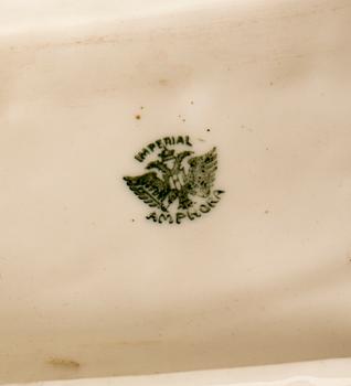 VAS, porslin, märkt Imperial Amphora. 1900-tal.