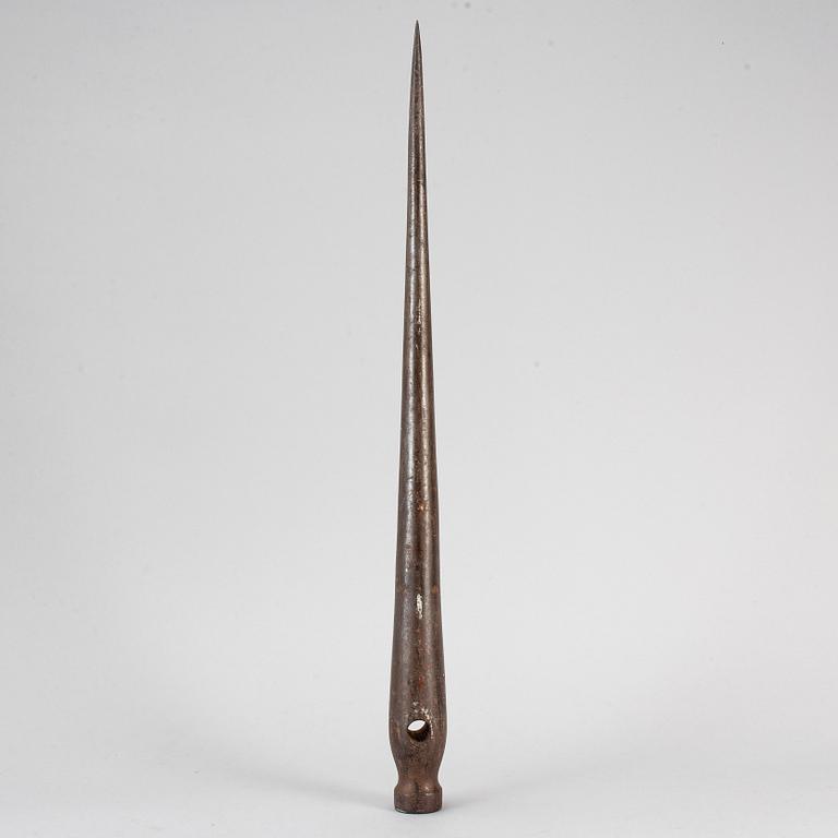 An iron marline spike, Brades Co, 19the/20th Century.