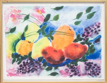 LENA LINDERHOLM, färglitografi, signerad och numrerad.