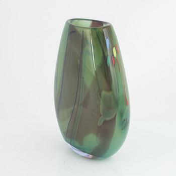 Jan-Eric Ritzman, a glass vase, Transjö, 1988.